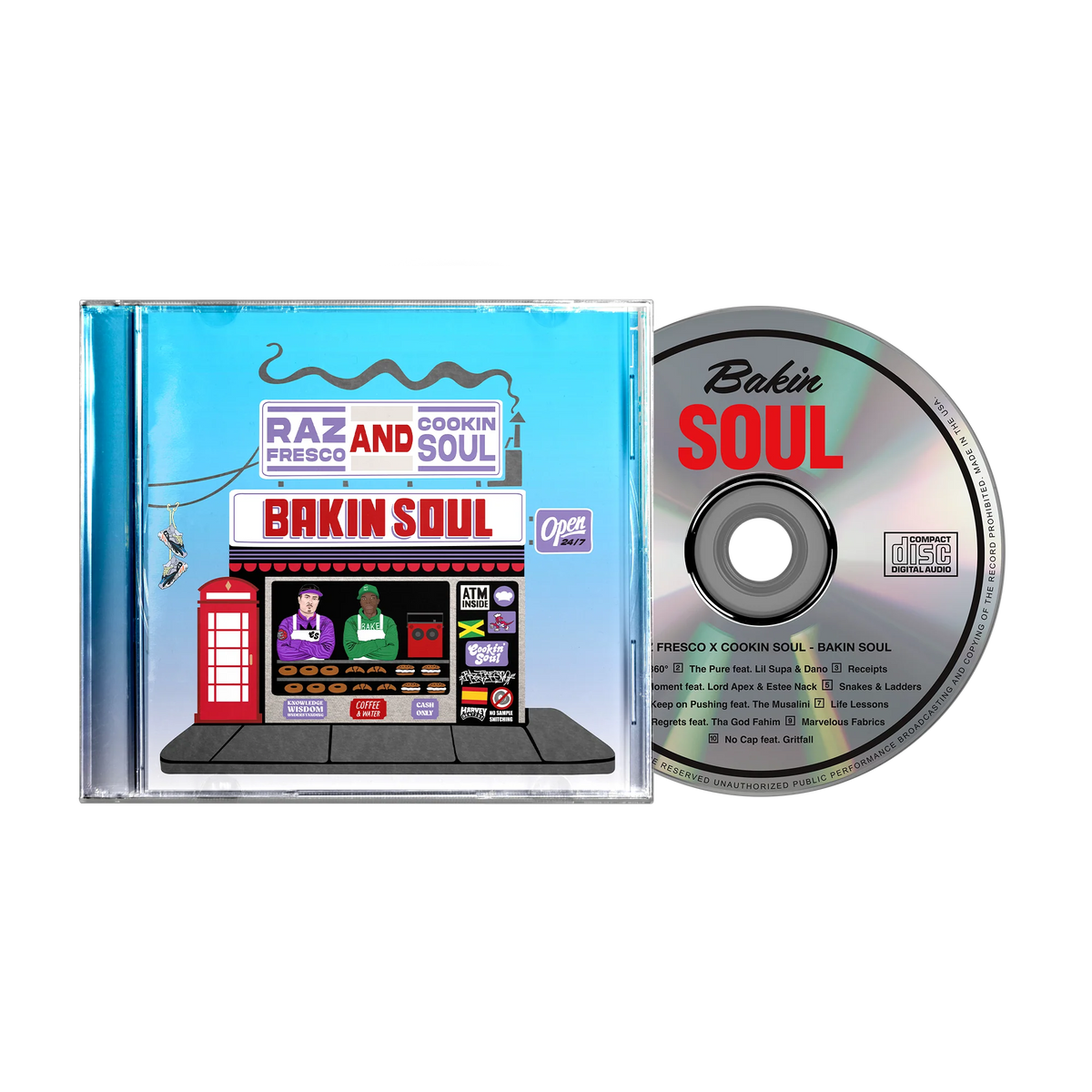 Cookin Soul & Raz Fresco "Bakin Soul" | CD (signed)