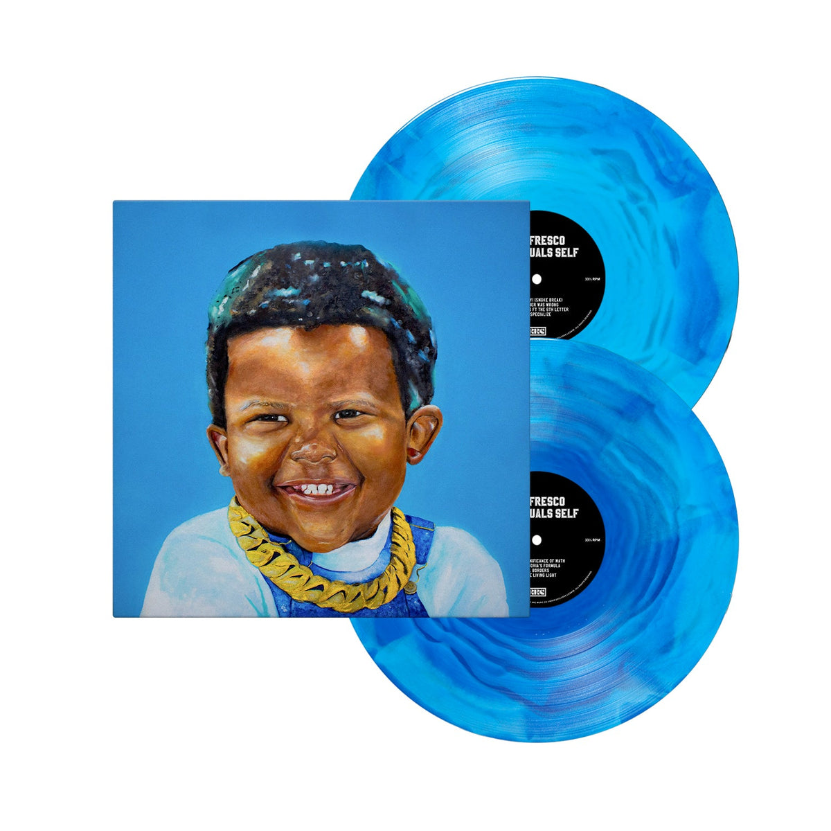 WHY EQUALS SELF Blue Splash vinyl edition